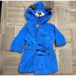 Carter’s hooded dog bath robe 0-9 months
